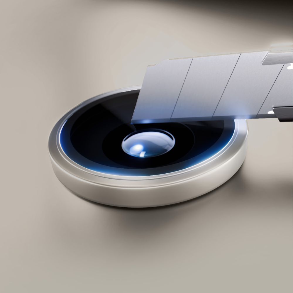 Muud kaubad 3MK 3mk HARDY Lens Protection Pro Glass for Apple iPhone 15 Pro Max - Beige