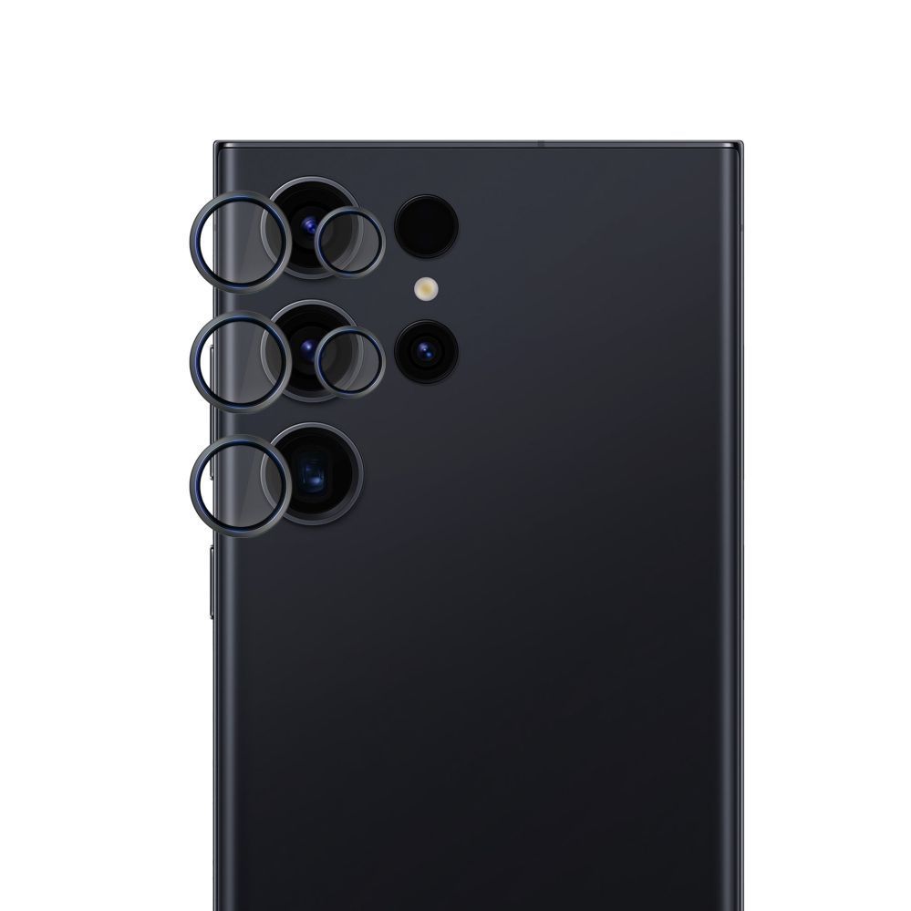 Muud kaubad 3MK 3mk HARDY Lens Protection Pro for Samsung Galaxy S23 Ultra - Black