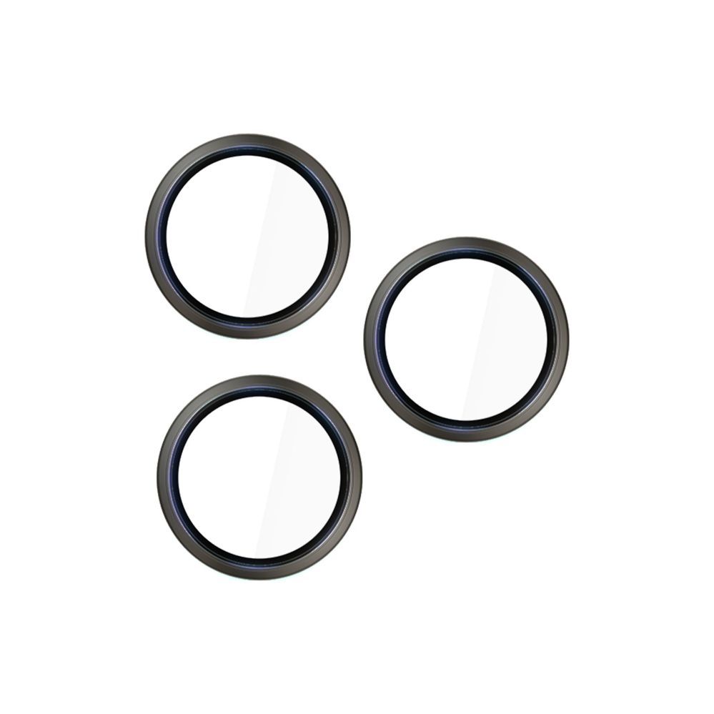 Muud kaubad 3MK 3mk HARDY Lens Protection Pro Glass for Apple iPhone 16 Pro / 16 Pro Max - Gray