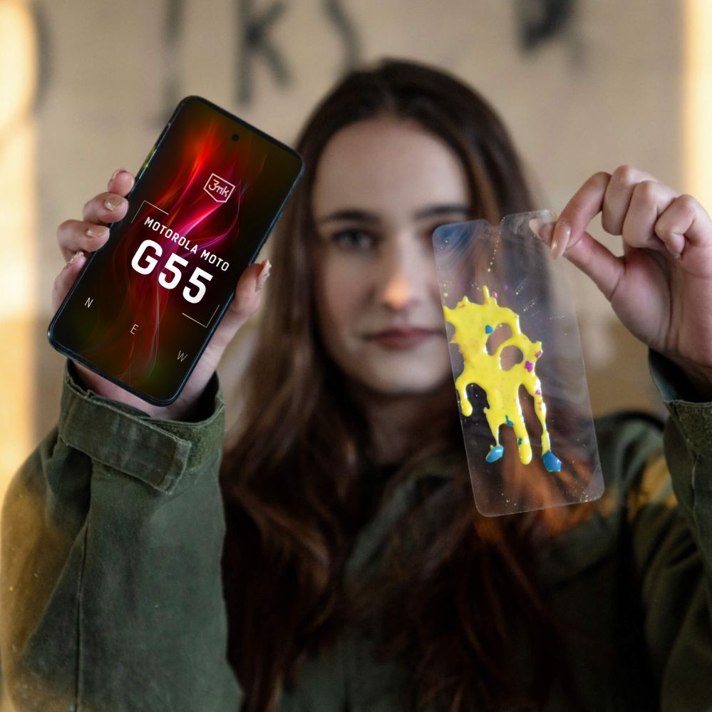 Muud kaubad 3MK Hybrid glass 3mk FlexibleGlass Pro for Motorola Moto G55 5G