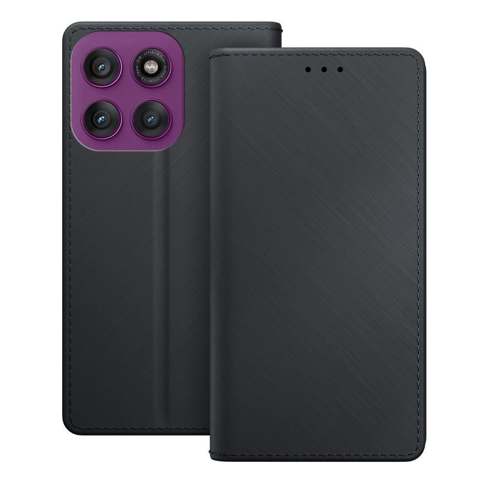 Muud kaubad 3MK 3mk Wallet Case for Motorola Edge 60 Pro - Black