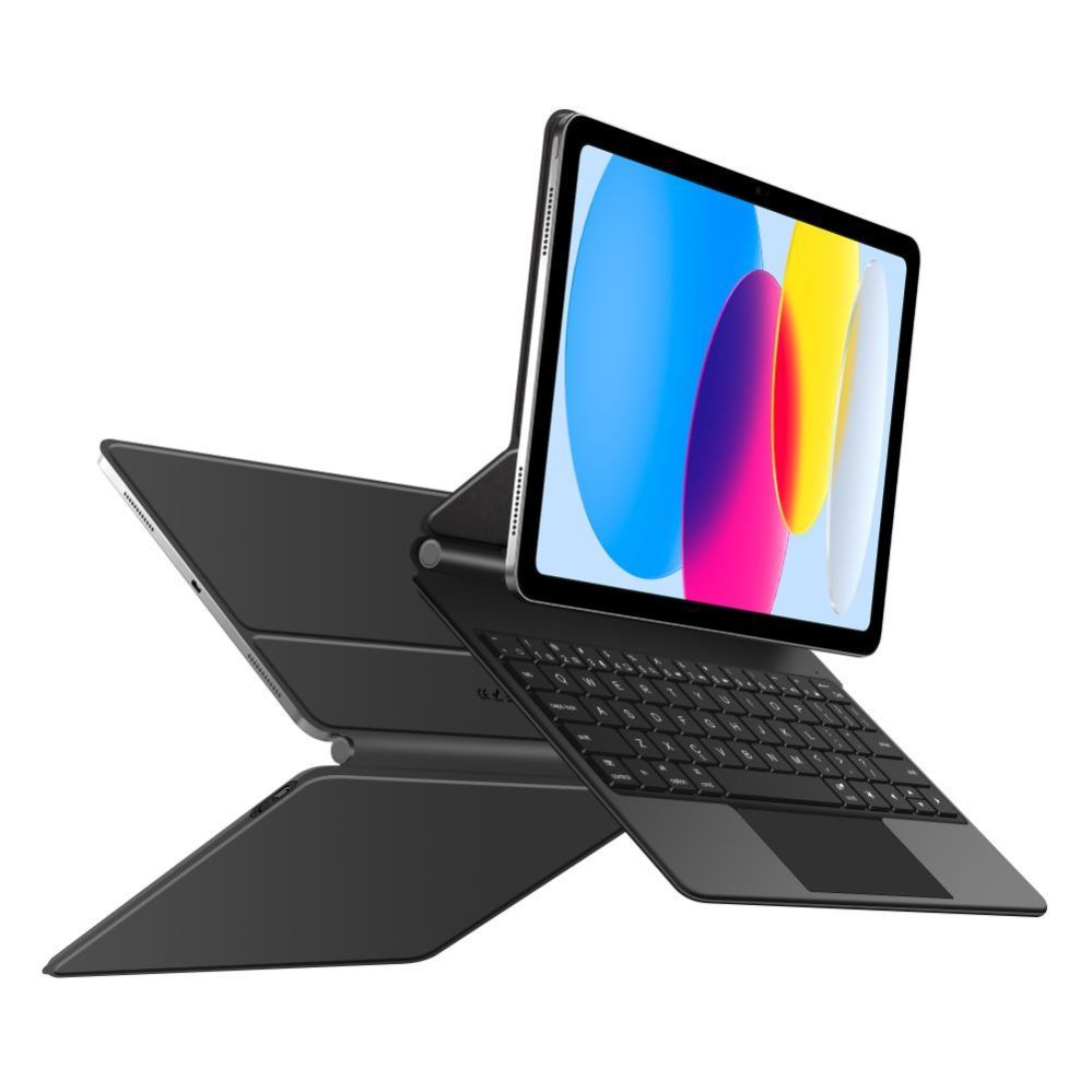 Kitos prekės Tech-Protect Tech-Protect Smartcase Magnetic with Keyboard for iPad 10.9” 2022 / iPad 11” 2025 - Black