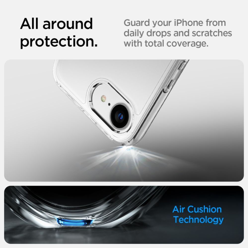 Citas preces Spigen Spigen Ultra Hybrid iPhone 16e Case - Clear