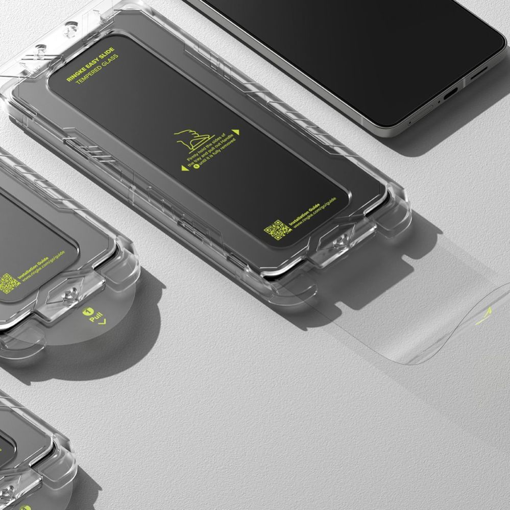 Muud kaubad Ringke Ringke Easy Slide 2-pack tempered glass for Samsung Galaxy S25 Edge - transparent