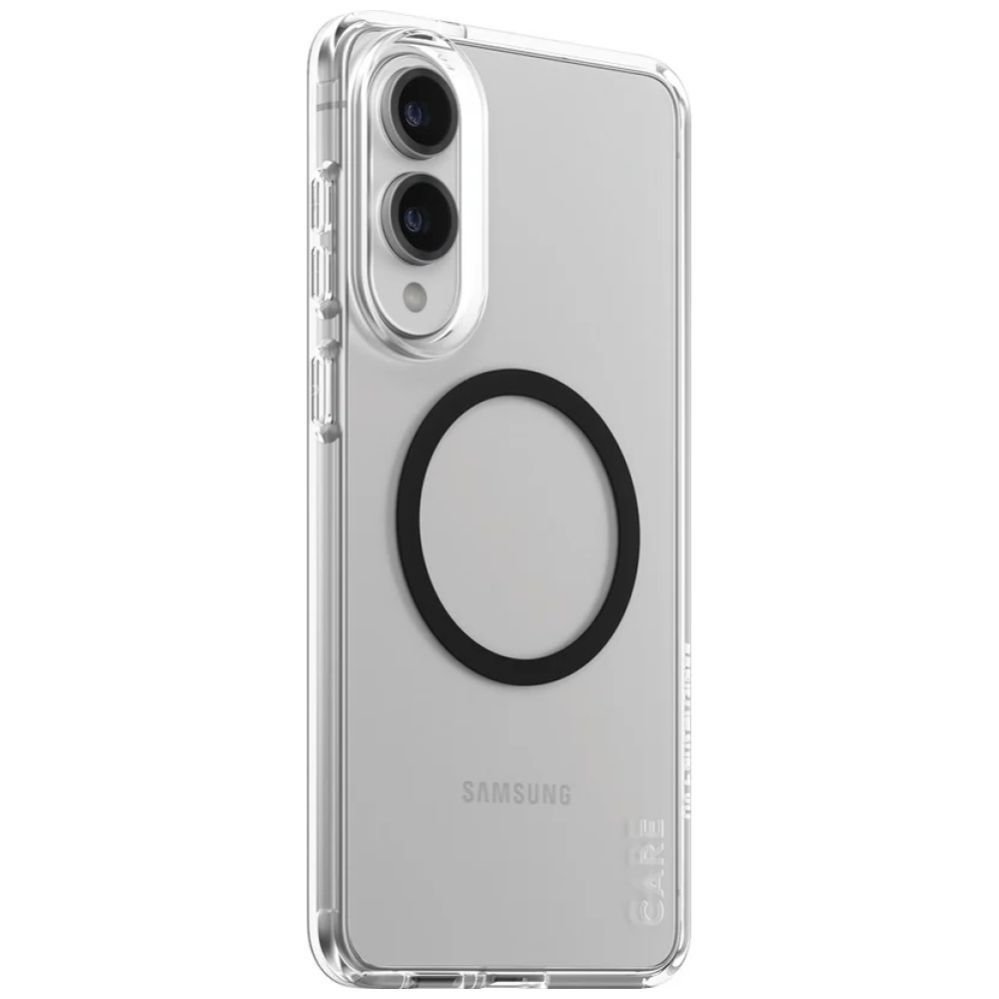 Citas preces Panzer Glass CARE by PanzerGlass Flagship Urban Combat Black QI Case for Samsung Galaxy S25 Edge - Transparent