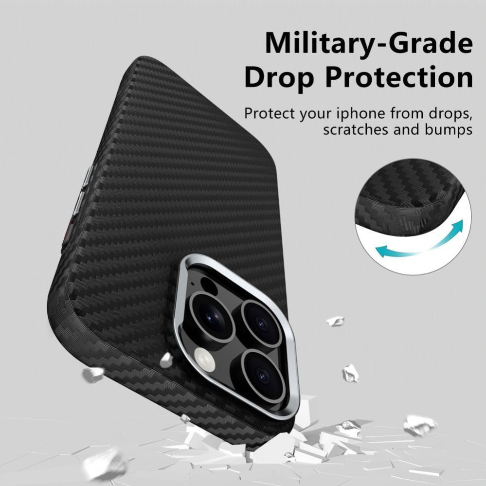 Other goods Tech-Protect Tech-Protect Ion Carbon MagSafe Case for Samsung Galaxy S25 Ultra - Black