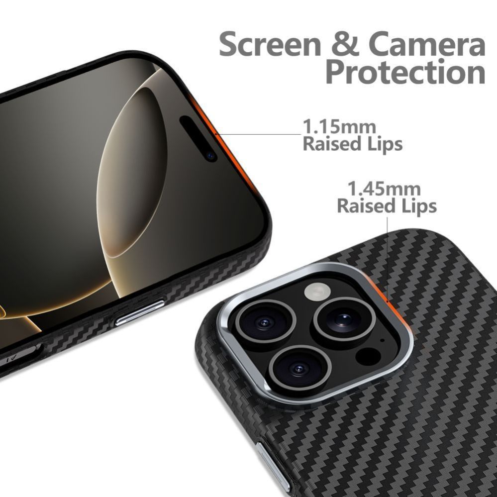 Other goods Tech-Protect Tech-Protect Ion Carbon MagSafe Case for Samsung Galaxy S25 Ultra - Black