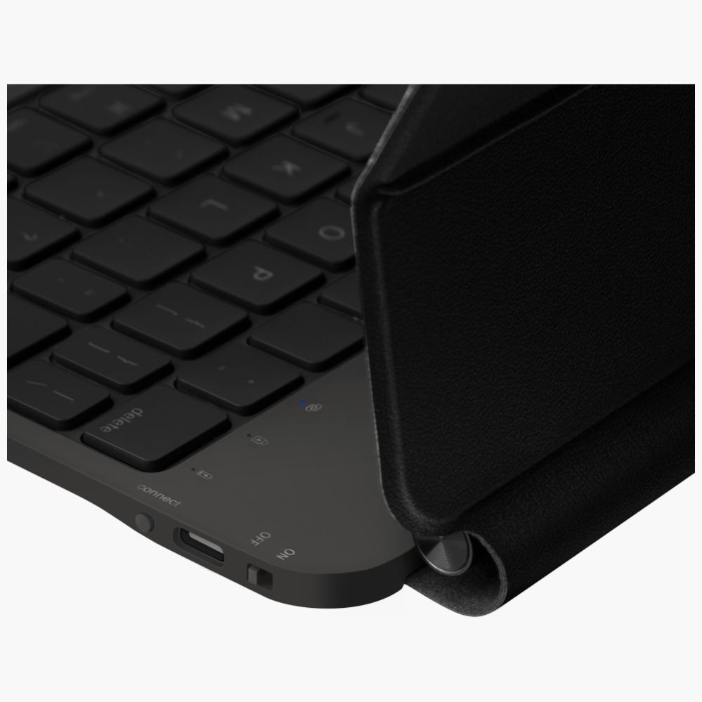 Citas preces UNIQ Uniq Venno Pro Magnetic Smart Case with Keyboard for iPad Air 13" 2024 / 2025 / iPad Pro 13" 2024 - Black