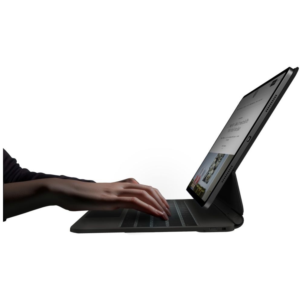 Citas preces UNIQ Uniq Venno Pro Magnetic Smart Case with Keyboard for iPad Air 13" 2024 / 2025 / iPad Pro 13" 2024 - Black