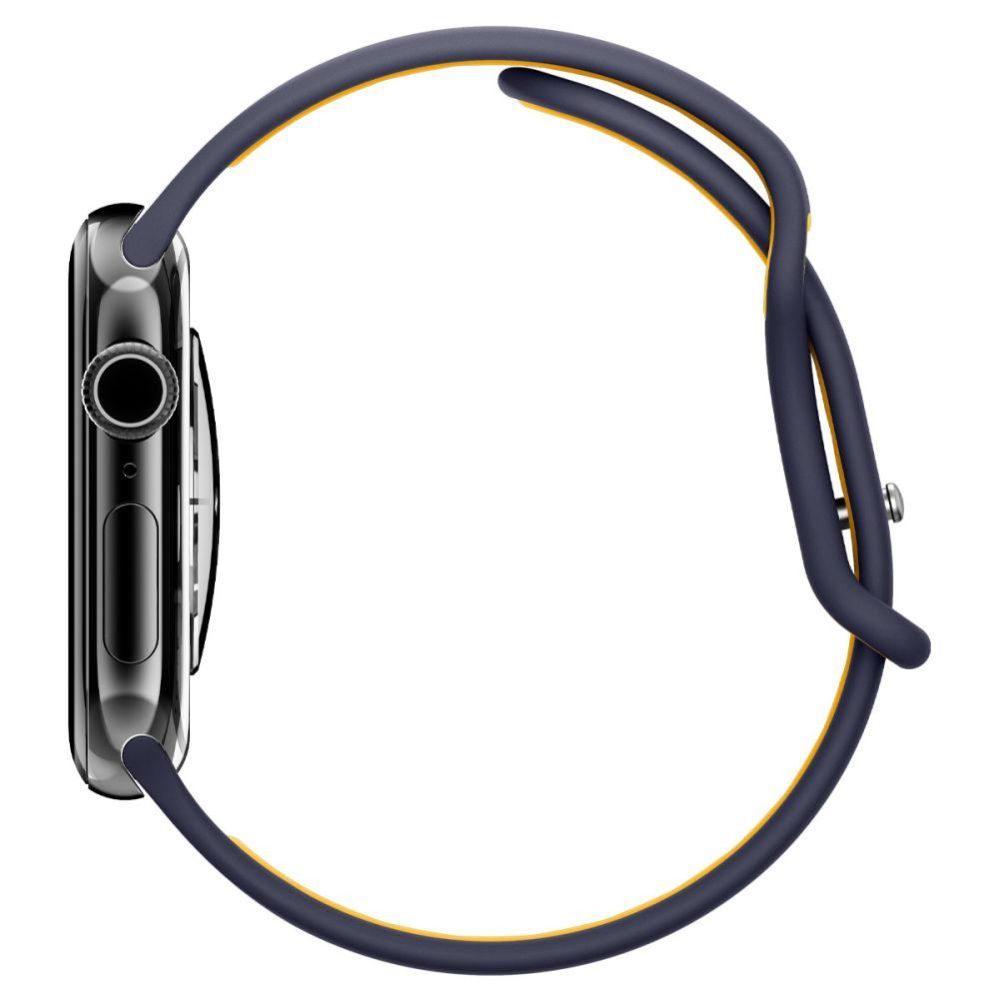 Citas preces Spigen Spigen Nano Pop Strap for Apple Watch 40/41/42 mm - Navy Blue/Orange