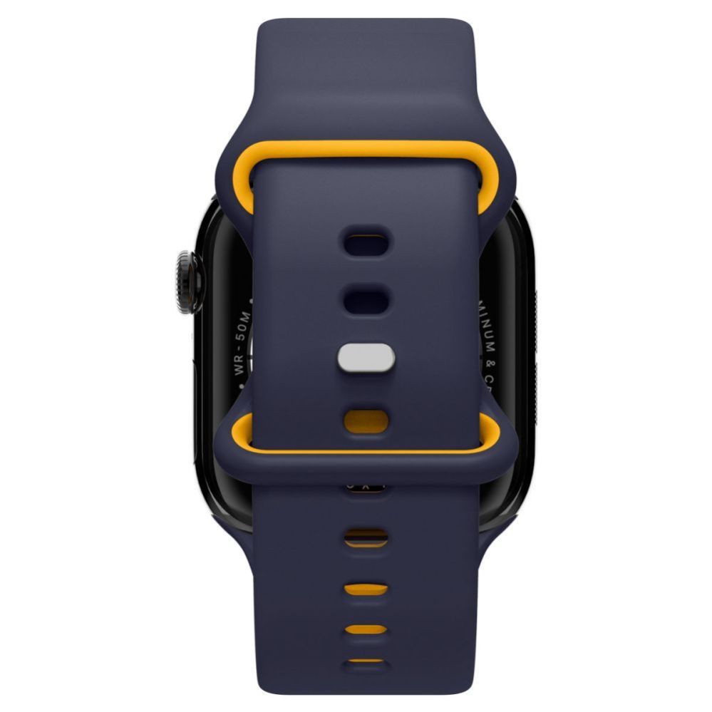 Citas preces Spigen Spigen Nano Pop Strap for Apple Watch 40/41/42 mm - Navy Blue/Orange