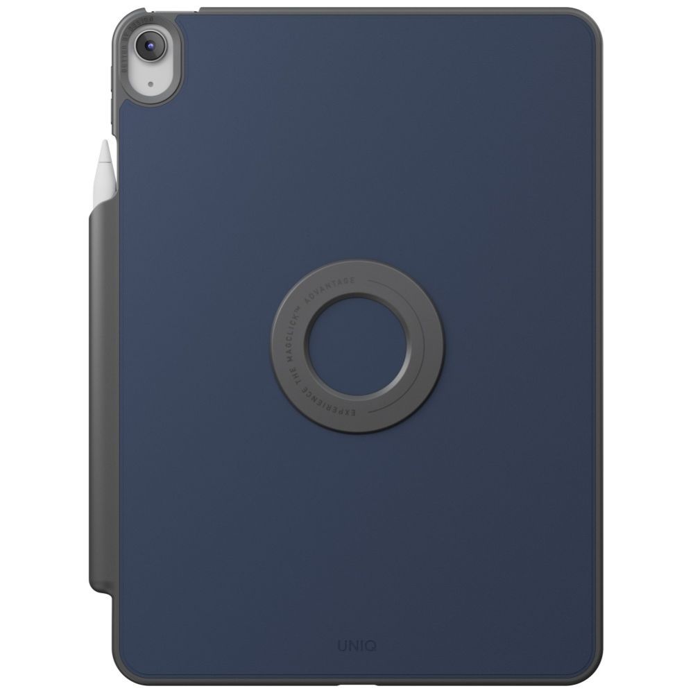 Citas preces UNIQ Uniq Rovus Snapmount Magnetic 360 Rotating Detachable case for iPad 11" 2025 / iPad 10.9" 2022 (10th generation) - navy blue