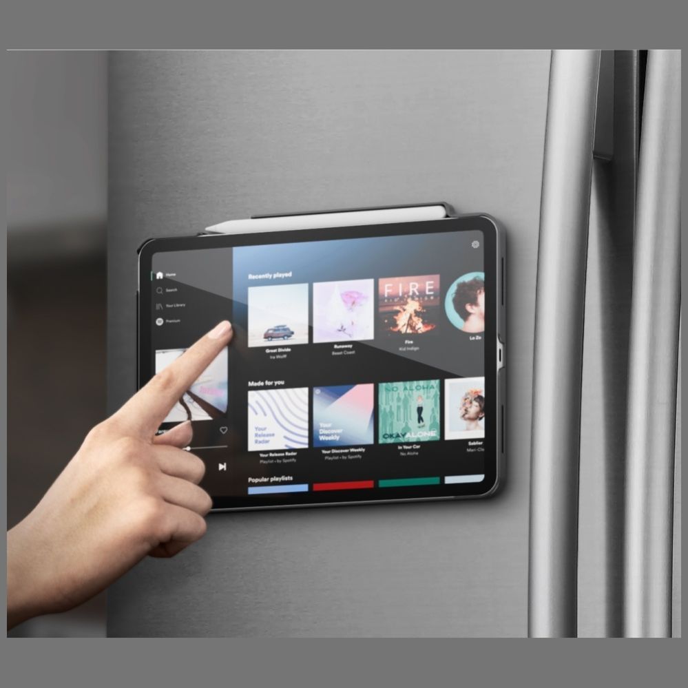 Muud kaubad UNIQ Uniq Rovus Snapmount Magnetic 360 Rotating Detachable Case for iPad 11" 2025 / iPad 10.9" 2022 (10th gen.) - Gray