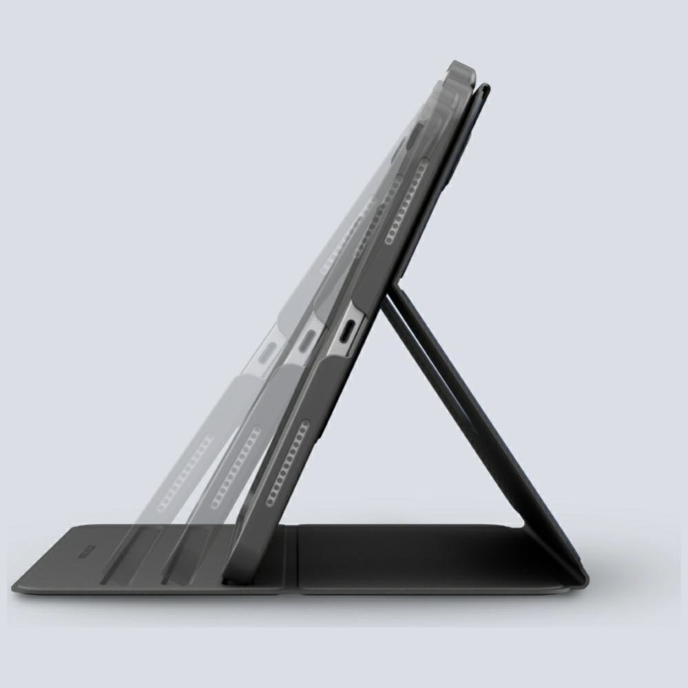 Citas preces UNIQ Uniq Rovus Snapmount Magnetic 360 Rotating Detachable case for iPad Pro 13" 2024 (7th generation) - black