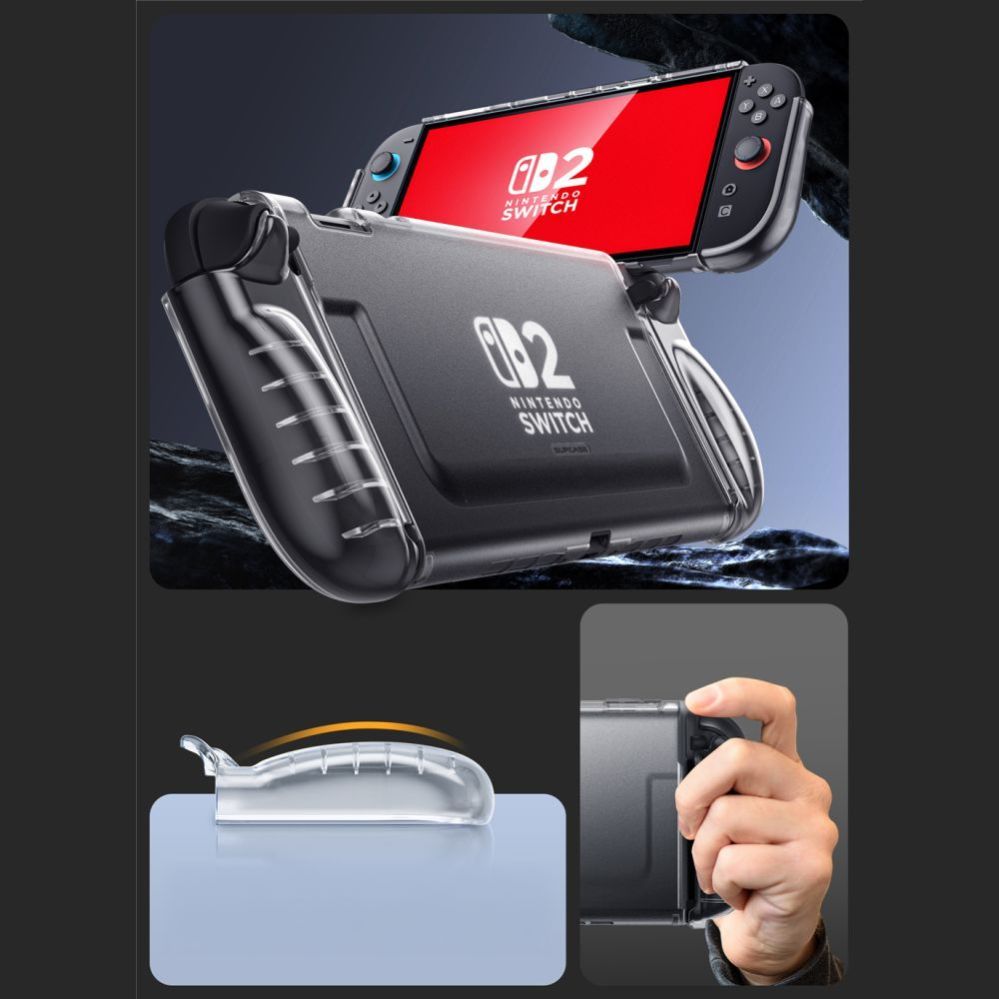 Citas preces Supcase Supcase Crystal Case for Nintendo Switch 2 - Transparent