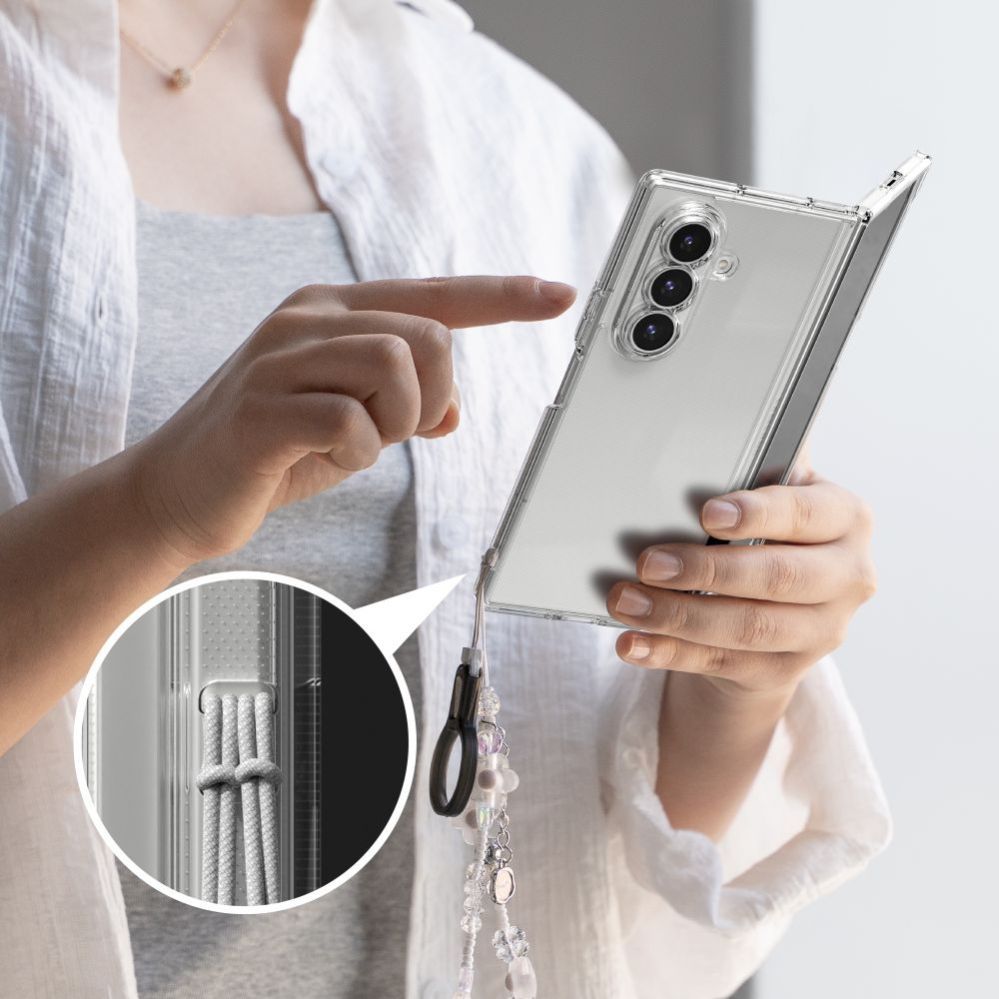 Muud kaubad Ringke Ringke Fusion Case for Samsung Galaxy Z Fold 7 - Transparent