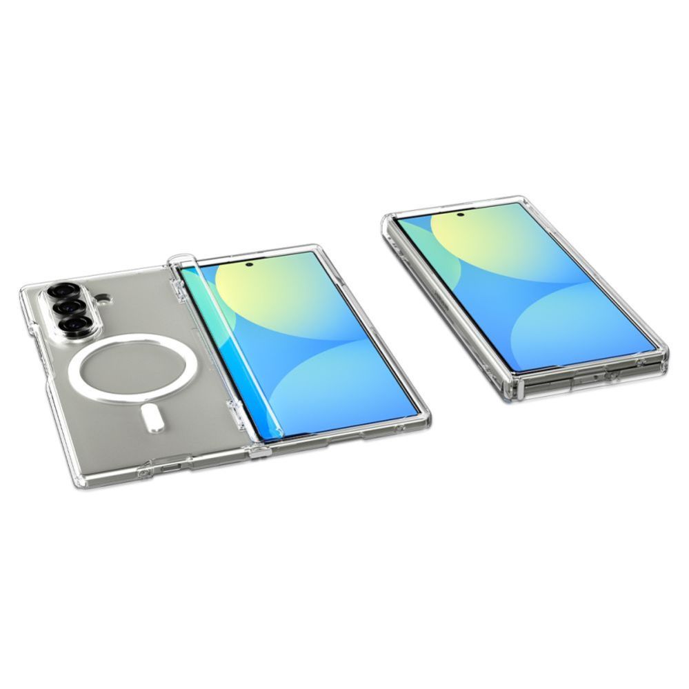 Citas preces Spigen Spigen Tough Armor Pro Mag MagSafe Case for Samsung Galaxy Z Fold 7 - Clear and White