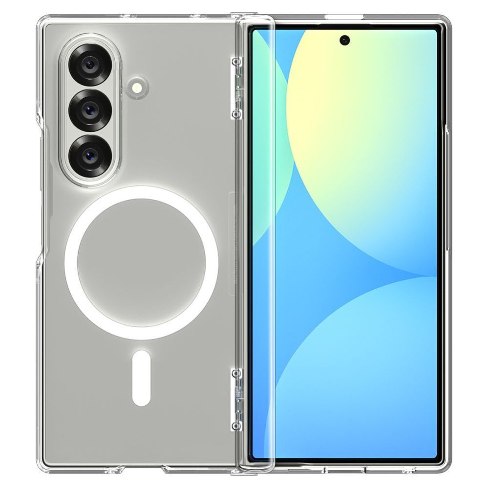 Citas preces Spigen Spigen Tough Armor Pro Mag MagSafe Case for Samsung Galaxy Z Fold 7 - Clear and White