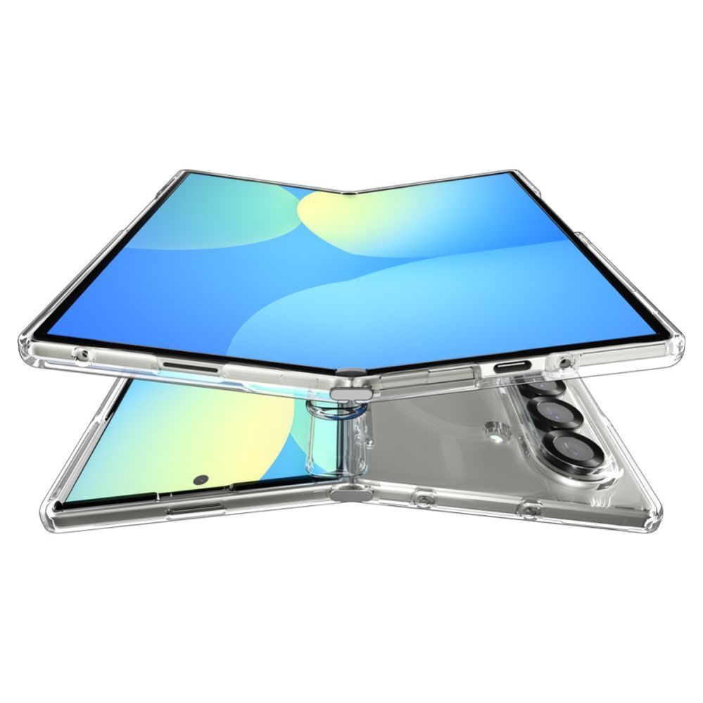 Citas preces Spigen Spigen Tough Armor Pro Mag MagSafe Case for Samsung Galaxy Z Fold 7 - Clear and White