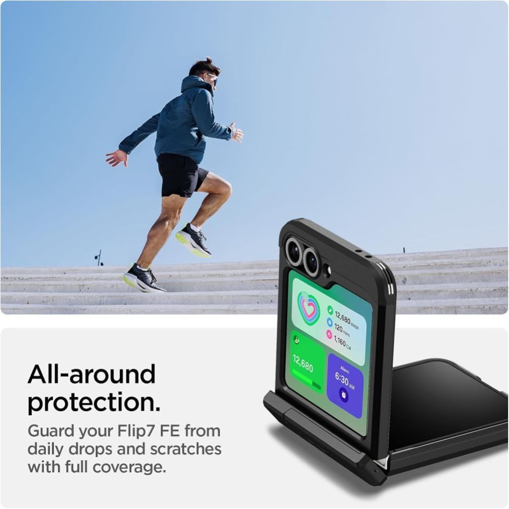 Other goods Spigen Spigen Tough Armor Pro Mag MagSafe Case for Samsung Galaxy Z Flip 6 / 7 FE - Black