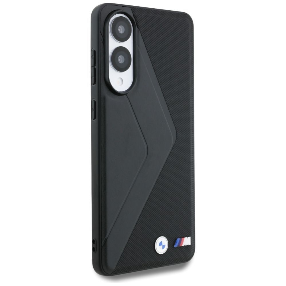 Muud kaubad BMW BMW Leather Oversized Stripes MagSafe case for Samsung Galaxy S25 Edge - black