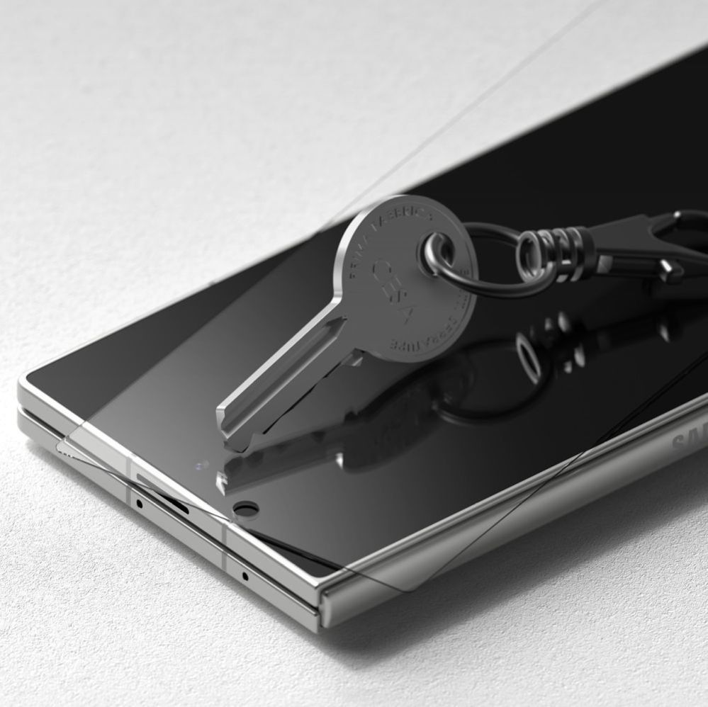 Citas preces Ringke Ringke Cover Display Easy Slide Tempered Glass 2-pack for Samsung Galaxy Z Fold 7 - Transparent