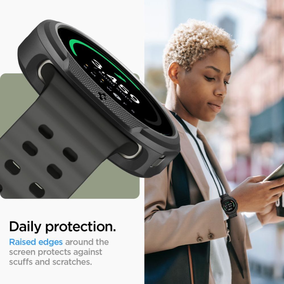 Citas preces Spigen Spigen Liquid Air Case for Samsung Galaxy Watch 8 Classic 46mm - Black