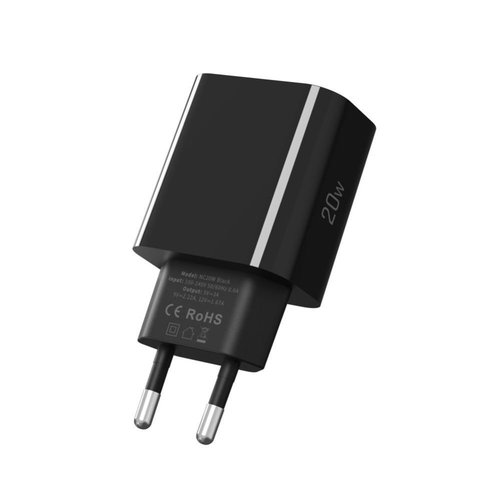 Other goods Tech-Protect Tech-Protect NC20W USB-C 1-Port PD20W Wall Charger - Black