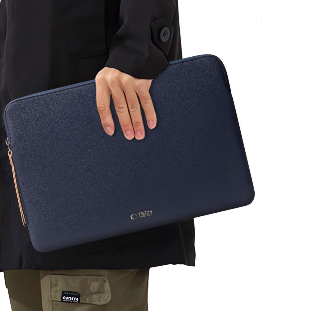 Other goods Tech-Protect Tech-Protect Fleece Laptop Bag 15-16 - Navy Blue