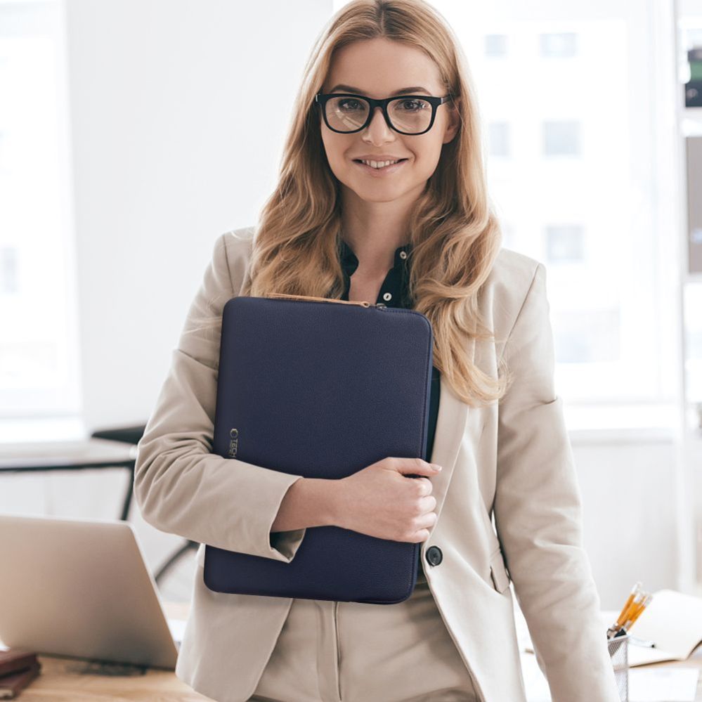 Other goods Tech-Protect Tech-Protect Fleece Laptop Bag 15-16 - Navy Blue