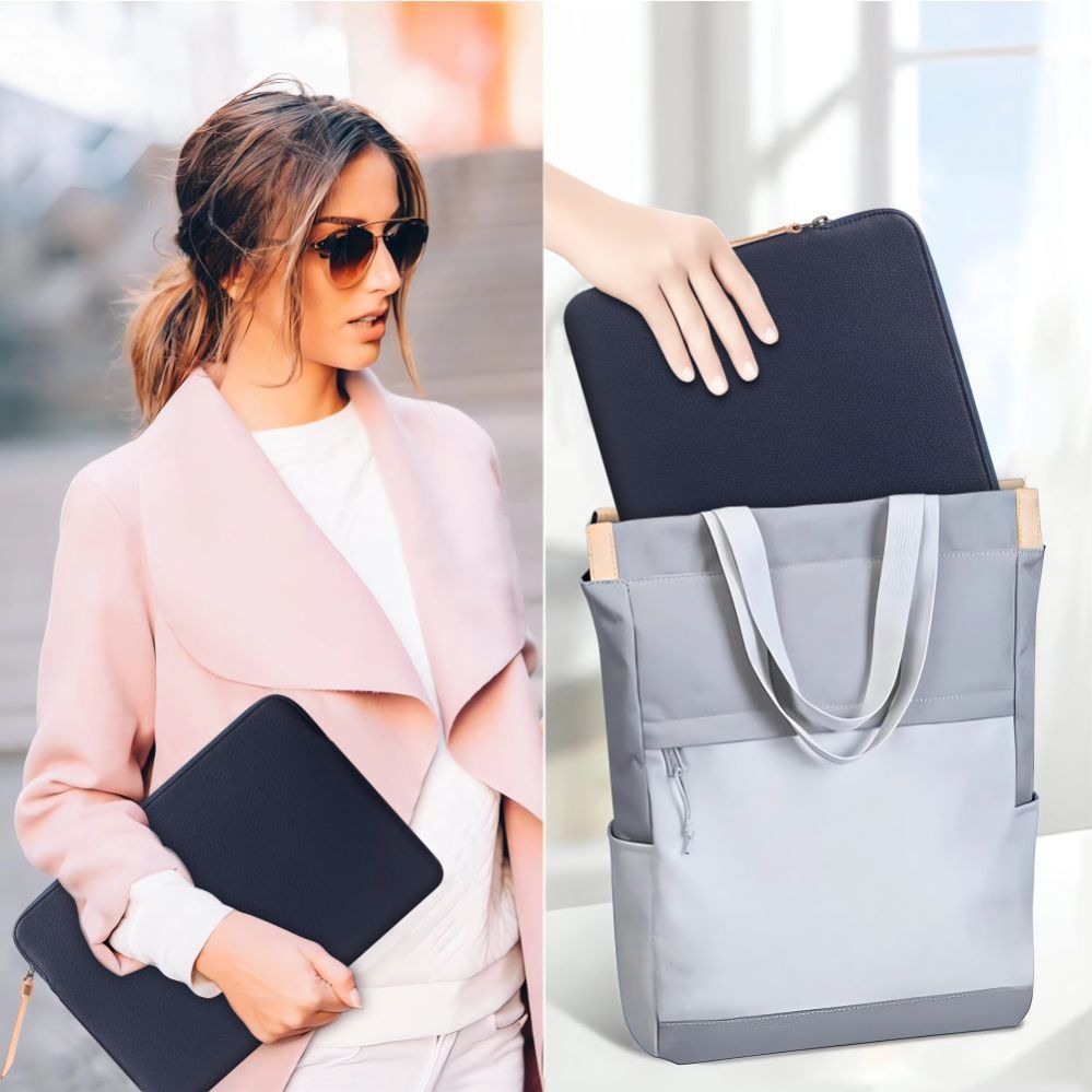 Other goods Tech-Protect Tech-Protect Fleece Laptop Bag 15-16 - Navy Blue