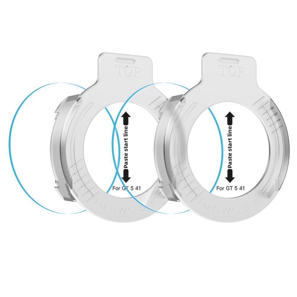 Other goods Tech-Protect Tech-Protect Easy Set+ 2-pack tempered glass for Huawei Watch GT 5 41 mm - transparent