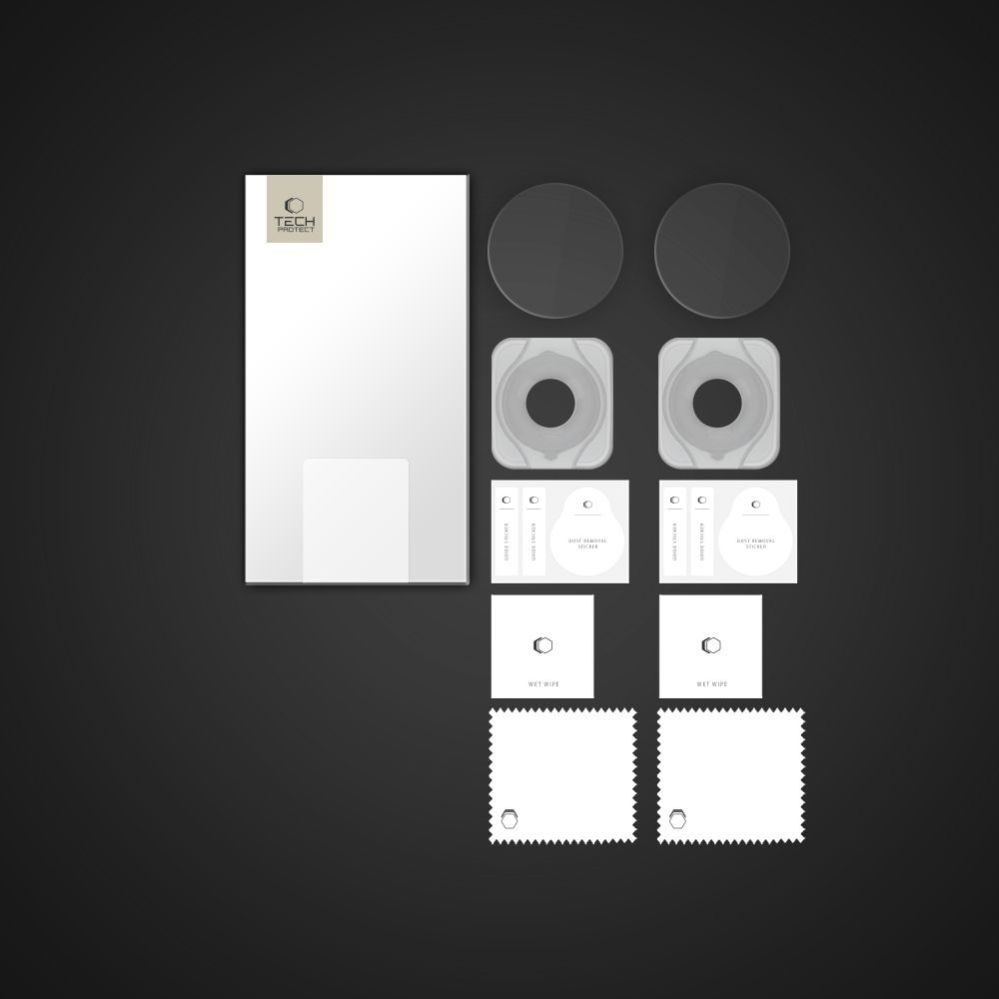 Other goods Tech-Protect Tech-Protect Easy Set+ 2-pack tempered glass for Huawei Watch GT 5 41 mm - transparent