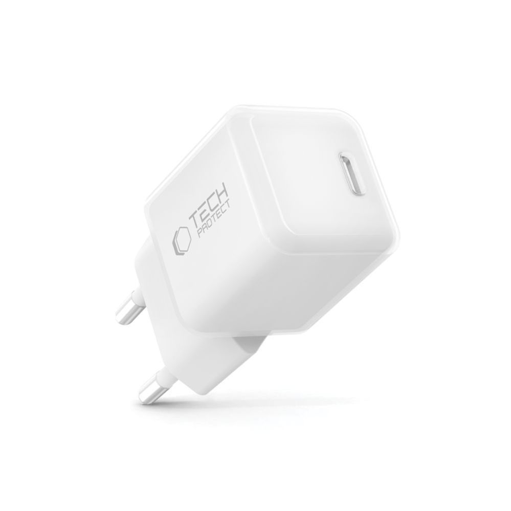 Other goods Tech-Protect Tech-Protect NCM25 USB-C PD 25W Wall Charger - White