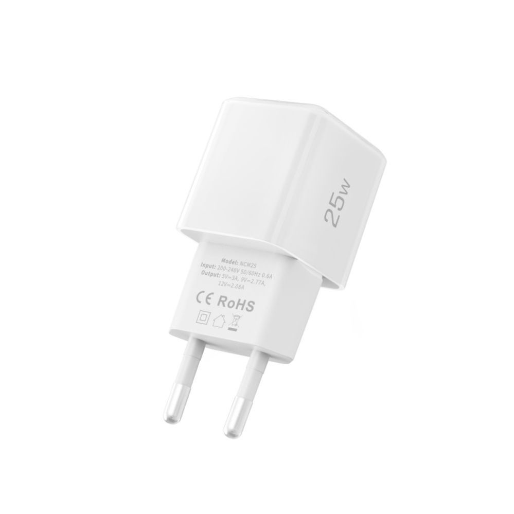 Other goods Tech-Protect Tech-Protect NCM25 USB-C PD 25W Wall Charger - White