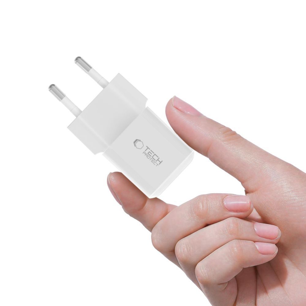 Other goods Tech-Protect Tech-Protect NCM25 USB-C PD 25W Wall Charger - White