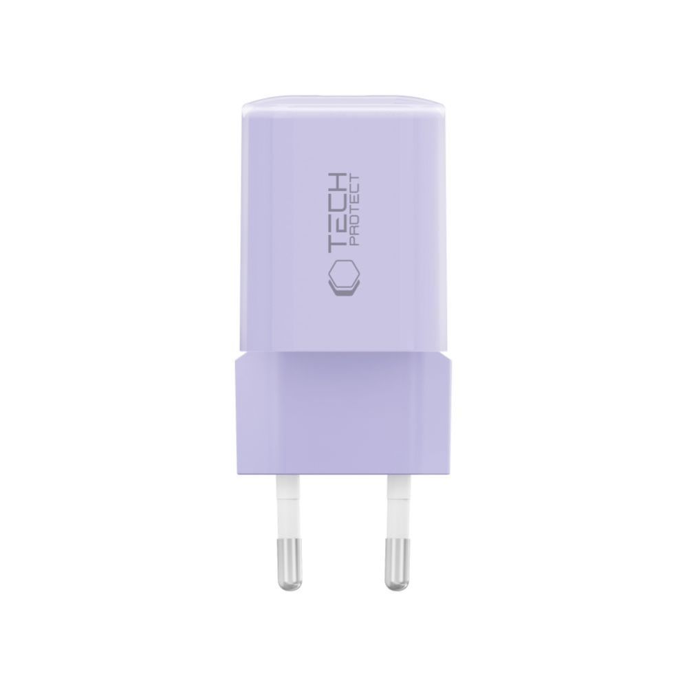 Other goods Tech-Protect Tech-Protect NCM33 PD 33W QC3.0 USB-C / USB-C Wall Charger - Purple