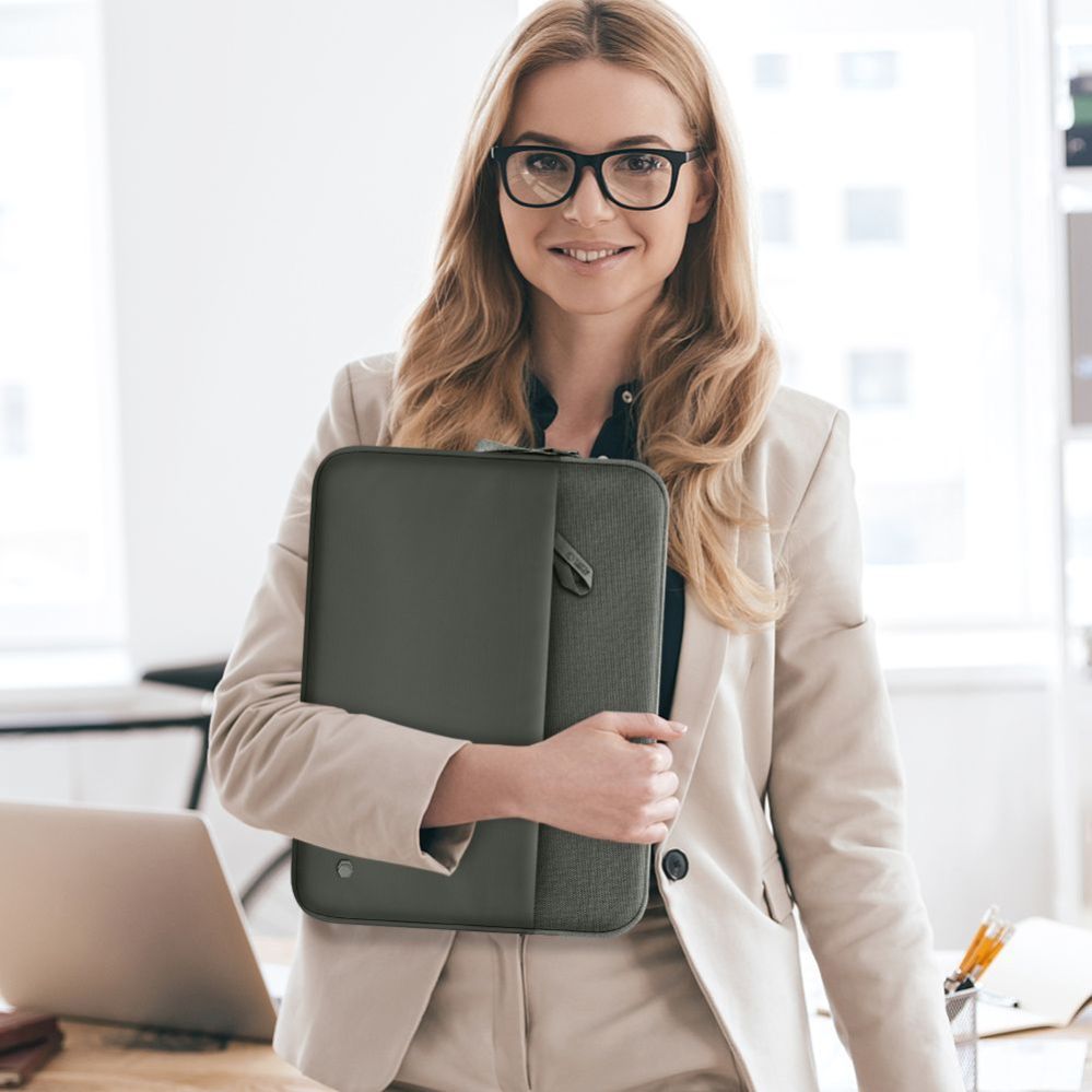 Kitos prekės Tech-Protect Tech-Protect Sleeve Laptop Bag 13-14 - Green