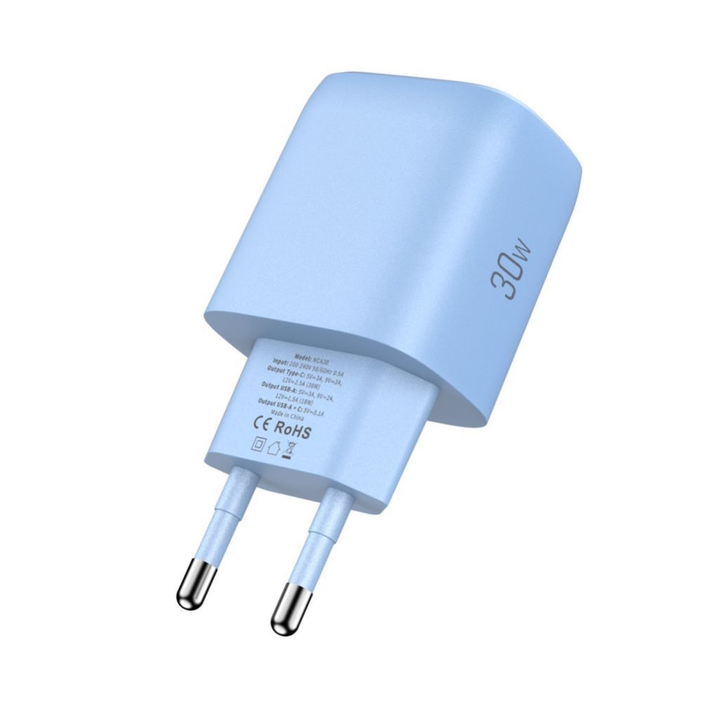 Other goods Tech-Protect Tech-Protect NCA30 PD 30W QC3.0 USB-A / USB-C Wall Charger - Blue