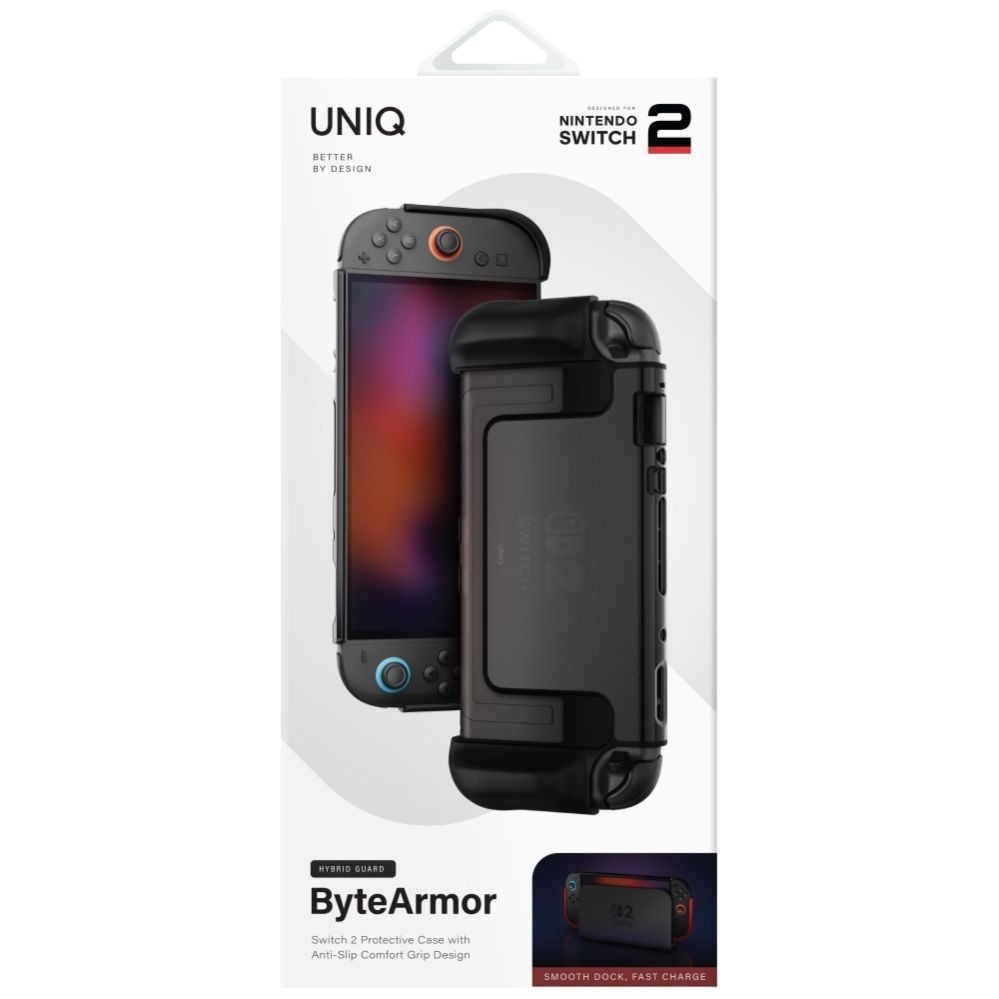 Citas preces UNIQ Uniq Hybrid Bytearmor case for Nintendo Switch 2 - black