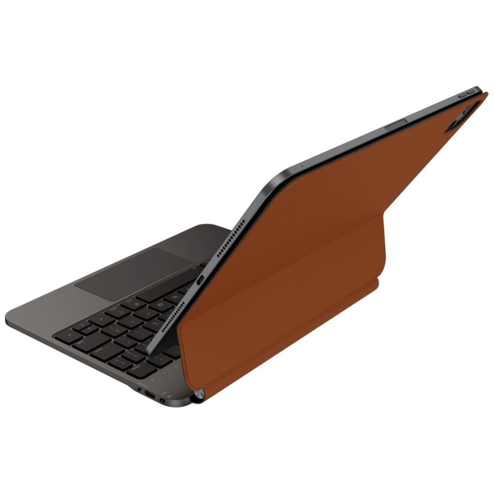 Citas preces UNIQ Uniq Venno Pro Magnetic Smart Keyboard Case for iPad 11" 2025 / iPad Air 11" 2024 / 2025 / iPad Pro 11" 2018 / 2020 / 2021 / 2022 / 2024 - Brown