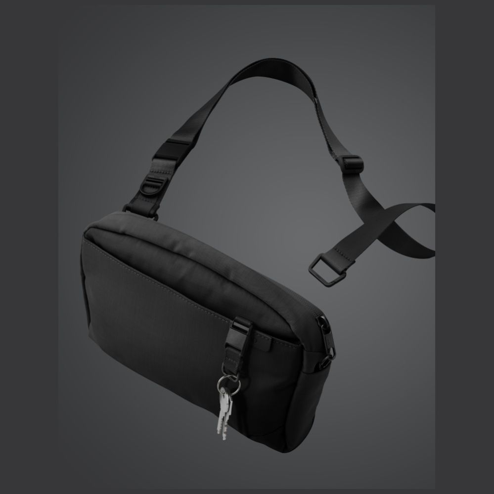 Citas preces UNIQ Uniq Arden Sling 2L bag - black