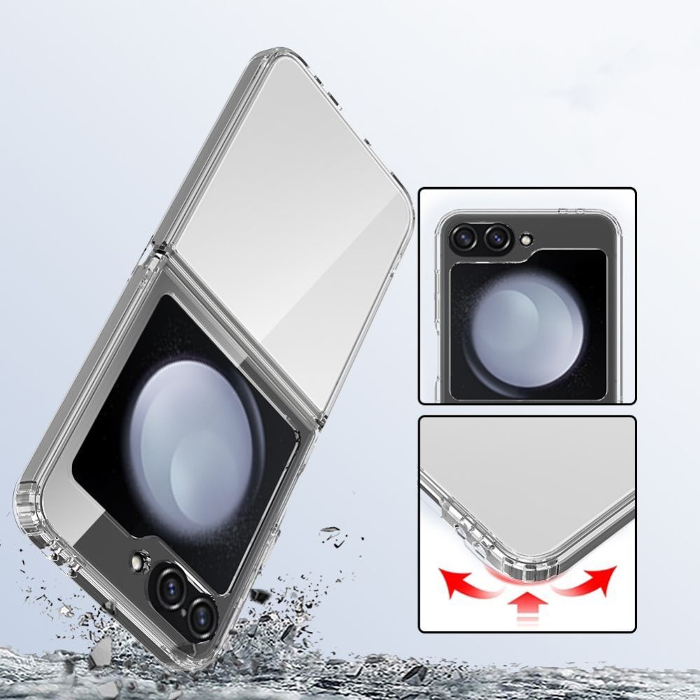 Other goods Tech-Protect Tech-Protect FlexAir Hybrid Case for Samsung Galaxy Z Flip 6 / 7 FE - Transparent