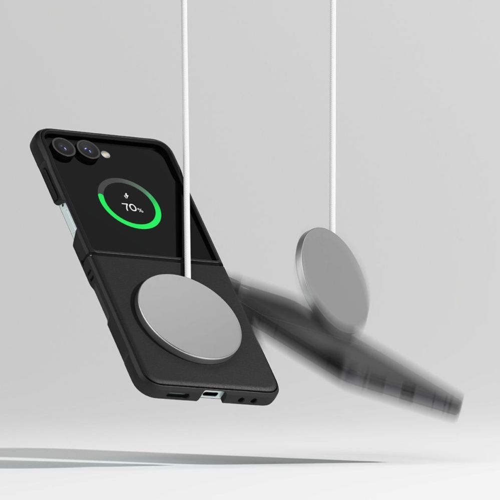 Citas preces Ringke Ringke Onyx Magnetic MagSafe Case for Samsung Galaxy Z Flip 7 - Black