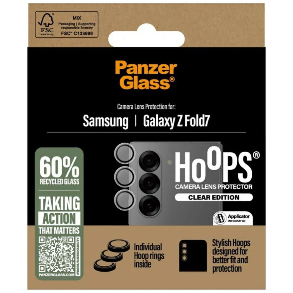 Citas preces Panzer Glass PanzerGlass Hoops Tempered Glass Lens Cover for Samsung Galaxy Z Fold 7