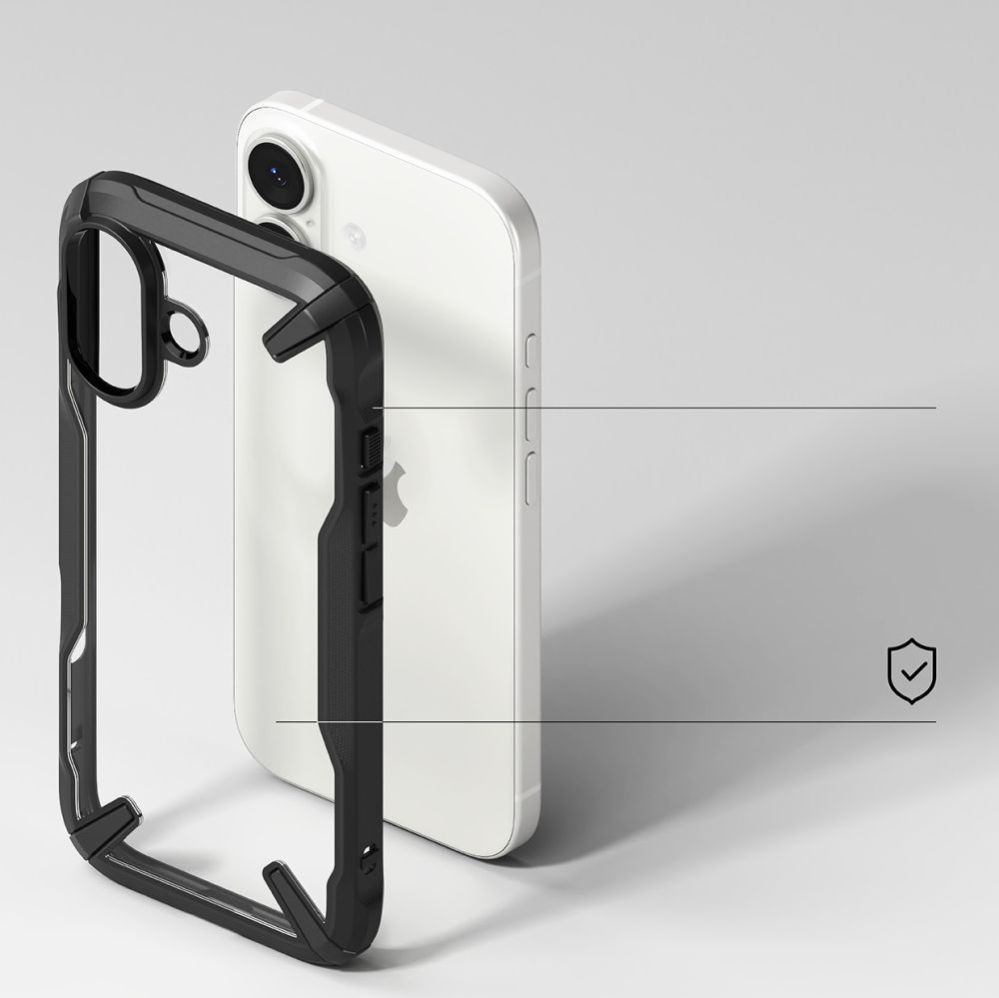 Citas preces Ringke Ringke Fusion X Case for iPhone 17 - Black