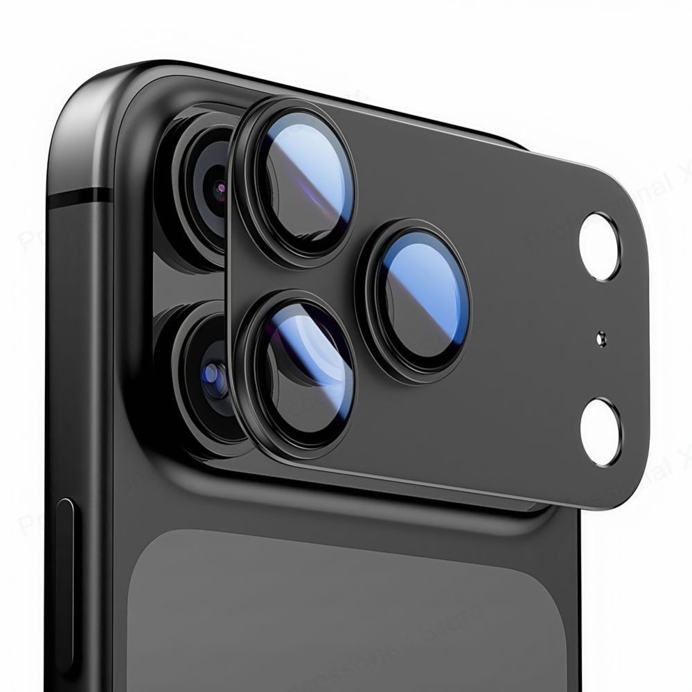 Citas preces Tech-Protect Tech-Protect Camfull Fit+ Camera Cover for iPhone 17 Pro - Black
