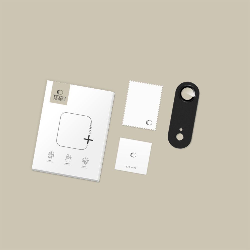 Citas preces Tech-Protect Tech-Protect Camfull Fit+ Camera Cover for iPhone 17 Air - Black