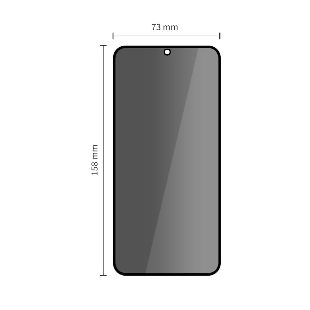 Other goods Tech-Protect Tech-Protect Glass Spy+ 2-pack privacy glass for Samsung Galaxy S25 FE