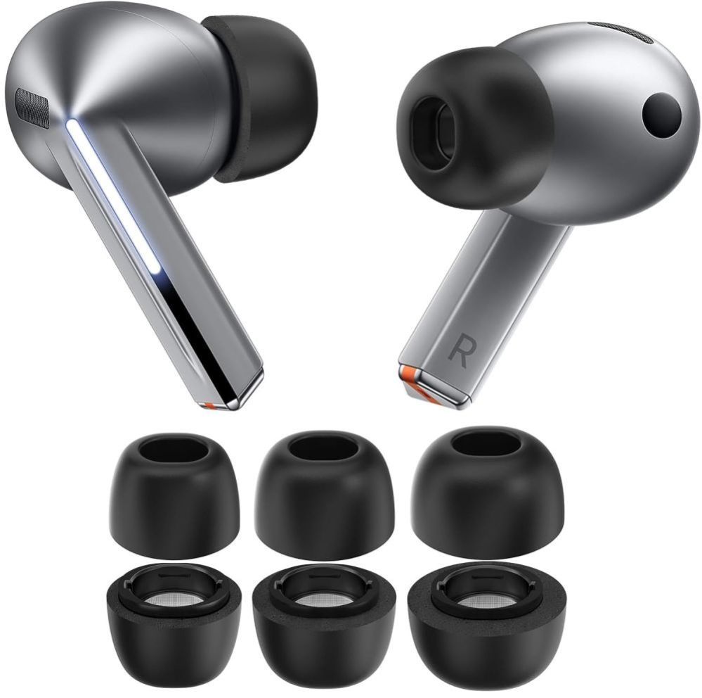 Other goods Tech-Protect Tech-Protect Ear Tips for Samsung Galaxy Buds 3 Pro in sizes S / M / L - black (3 pcs.)